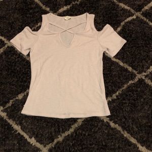 A Champagne white blouse